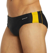 Sporti Men's Athletic Swim Brief Swimsuit, Printed Colors & Solid Swimwear