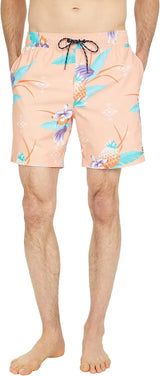 Billabong Mens Standard Elastic Waist Stretch Sundays Layback Boardshort Swim Short Trunk, 17 Inch Outseam
