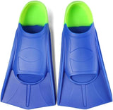 Kids Swim Fins Short Blade Training Flippers for Lap Swimming