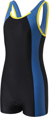 J.E Sterguard Girls' One Piece Swimsuit Athletic Girls Bathing Suits, Competition Girl Swimsuits Size 6-16 Years