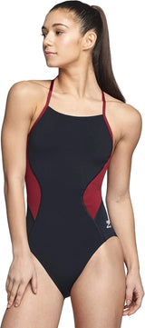Speedo Womens Swimsuit One Piece Endurance+ Cross Back Solid Adult Team Colors