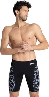ARENA Men's Competitive Swim Training Bathing Suit for Men Chlorine Resistant UV Protection Low Drag Athletic Jammers