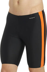 Sporti Men's Athletic Jammer Swimsuit, Multi-Color Solid Competitive Suit