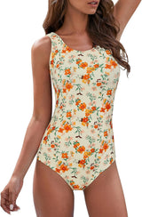 American Trends Athletic One Piece Sporty Swimsuits for Women Modest