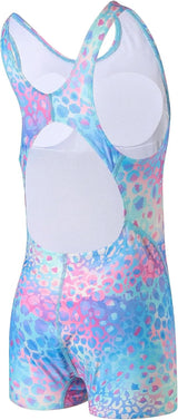 J.E Sterguard Girls' One Piece Swimsuit Athletic Girls Bathing Suits, Competition Girl Swimsuits Size 6-16 Years