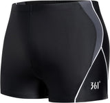 361º Jammers Swimsuit for Men, Competition Lap Swim Suit, Square Leg Endurance Training