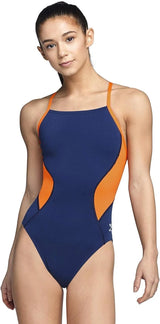 Speedo Womens Swimsuit One Piece Endurance+ Cross Back Solid Adult Team Colors