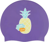 Sporti Unisex-Adult Limited Edition Silicone Swim Cap, Abstract Designs