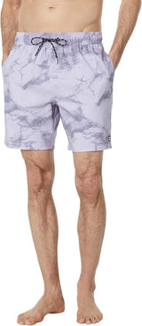 Billabong Mens Standard Elastic Waist Stretch Sundays Layback Boardshort Swim Short Trunk, 17 Inch Outseam
