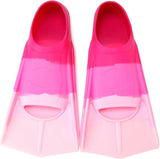 Kids Swim Fins Youth Short Blade Swimming Training Flippers