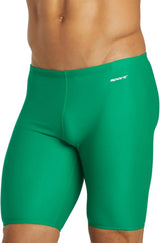 Sporti Men's Athletic Jammer Swimsuit, Multi-Color Solid Competitive Suit