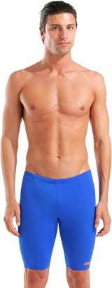 Arena Men's Team Colors Solid Swim Jammer MaxLife Athletic Swimwear Pool Training Swimsuit Competitive Swimming Bathing Suit