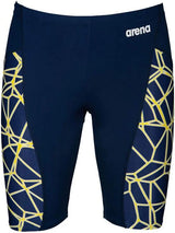 ARENA Men's Competitive Swim Training Bathing Suit for Men Chlorine Resistant UV Protection Low Drag Athletic Jammers