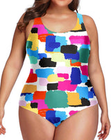 Holipick Women's Plus Size One Piece Tummy Control Bathing Suit