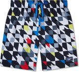Speedo Boy's Swim Trunk Mid Length Redondo Printed