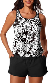 Summer Mae Womens Tankini Swimsuits Two Piece with Pockets Bathing Suits