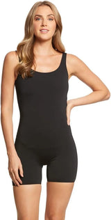 Sporti Women's HydroLast Athletic Unitard, Boyleg One Piece Swimsuit