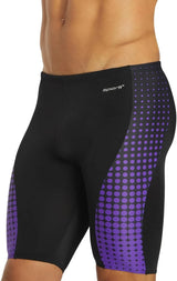 Sporti Men's Athletic Jammer Swimsuit, Multi-Color Solid Competitive Suit
