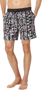 Billabong Mens Standard Elastic Waist Stretch Sundays Layback Boardshort Swim Short Trunk, 17 Inch Outseam