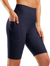 G Gradual Women's 9" High Waisted Swim Board Shorts with Pockets