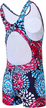 J.E Sterguard Girls' One Piece Swimsuit Athletic Girls Bathing Suits, Competition Girl Swimsuits Size 6-16 Years