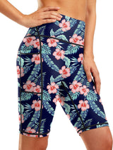 G Gradual Women's 9" High Waisted Swim Board Shorts with Pockets