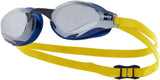 Sporti Unisex-Adult Mirrored Swim Goggles Max Vision for Training & Racing