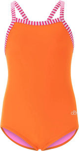 Dolfin Little Girls One Piece Swimsuit for Little Girls and Toddlers